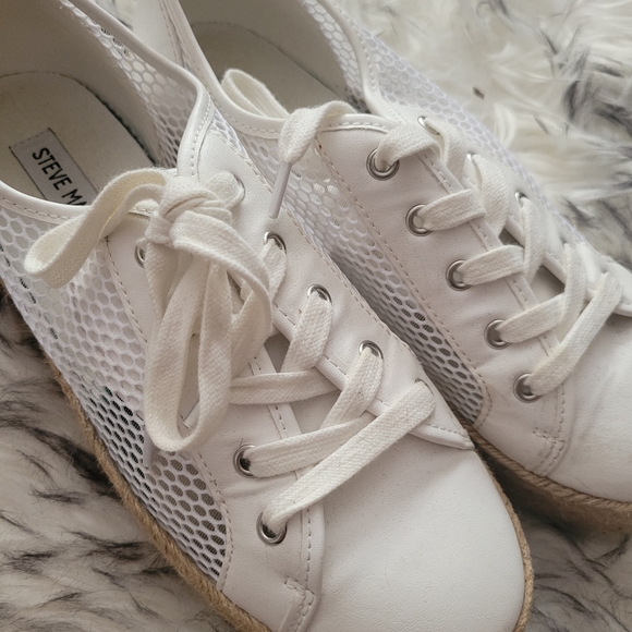 Steve Madden Mars platform espadrille platform sneakers 8 - Picture 4 of 10